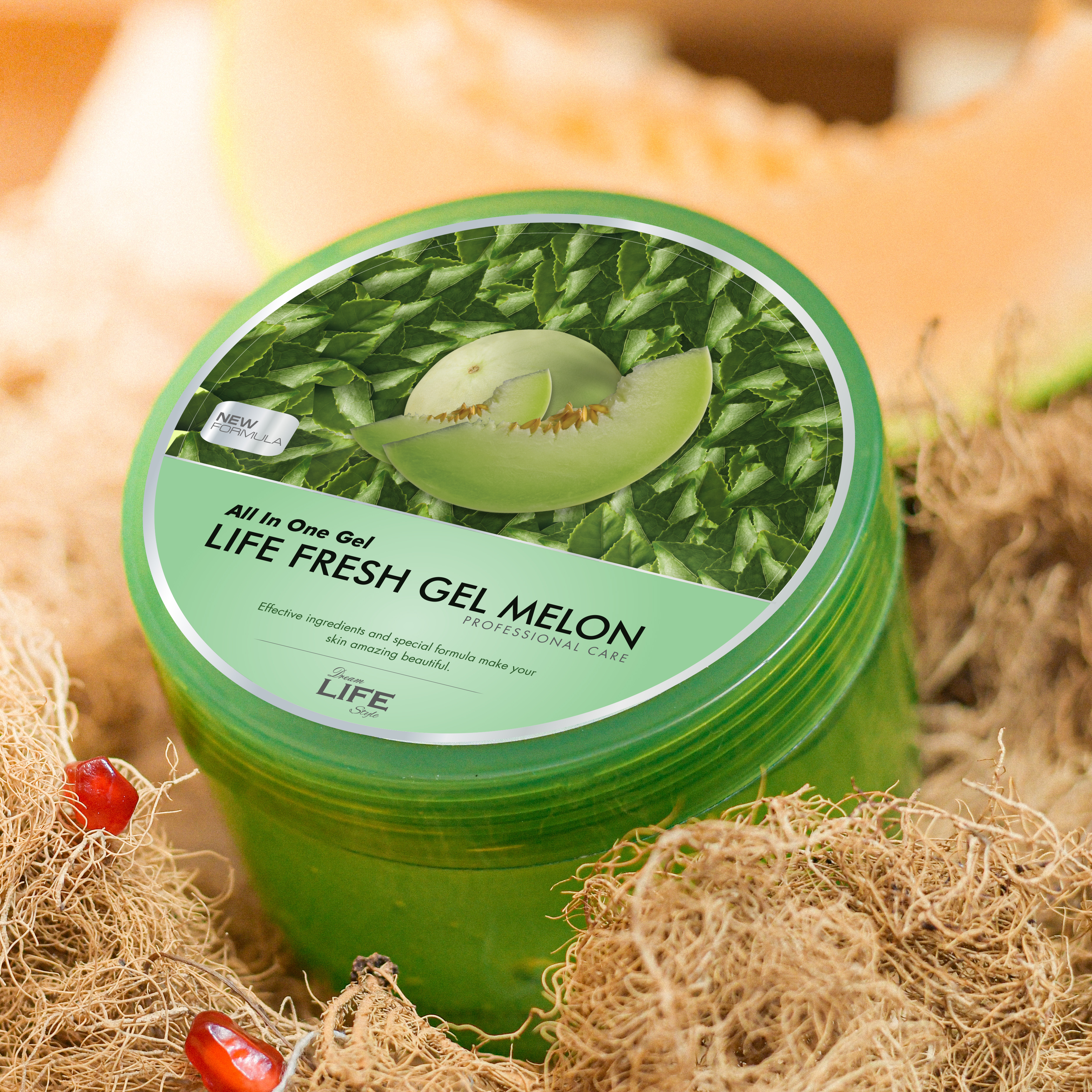 Life Fresh Gel Melon 100ml