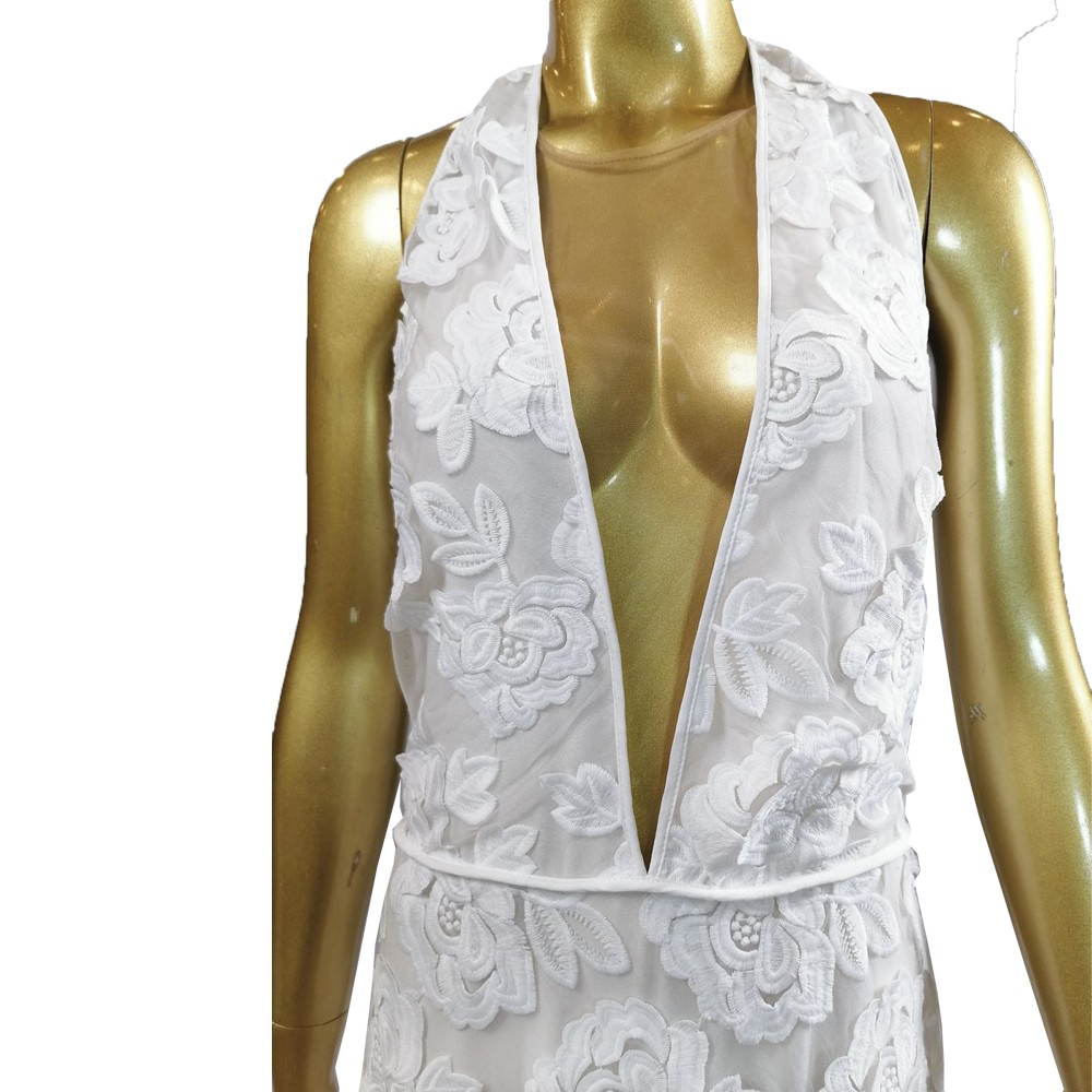SPACE DRESS 0001 WHITE