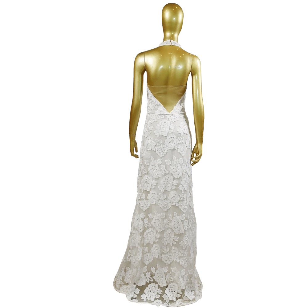 SPACE DRESS 0001 WHITE