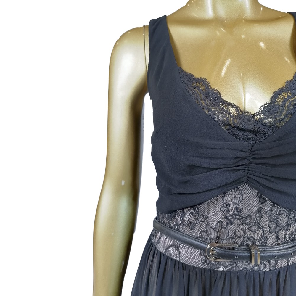 MODA DRESS ABITO 69 NERO/NUDO