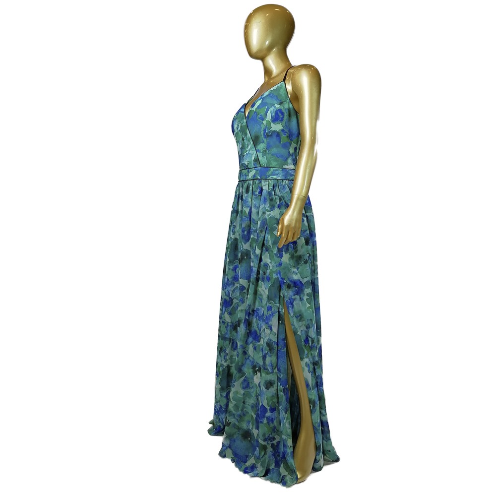MODA DRESS ABITO+STOLA 36 FANT VERDE