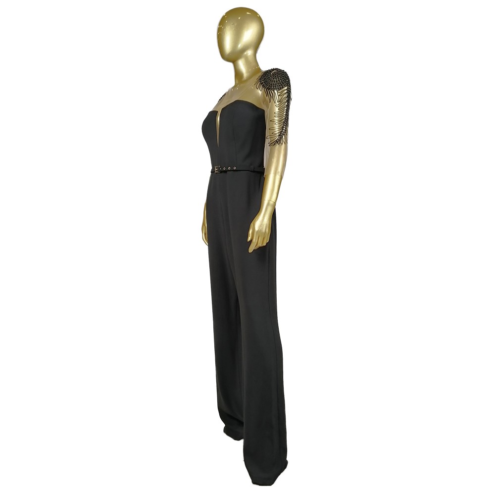 MODA DRESS TUTA+STOLA 38 NERO
