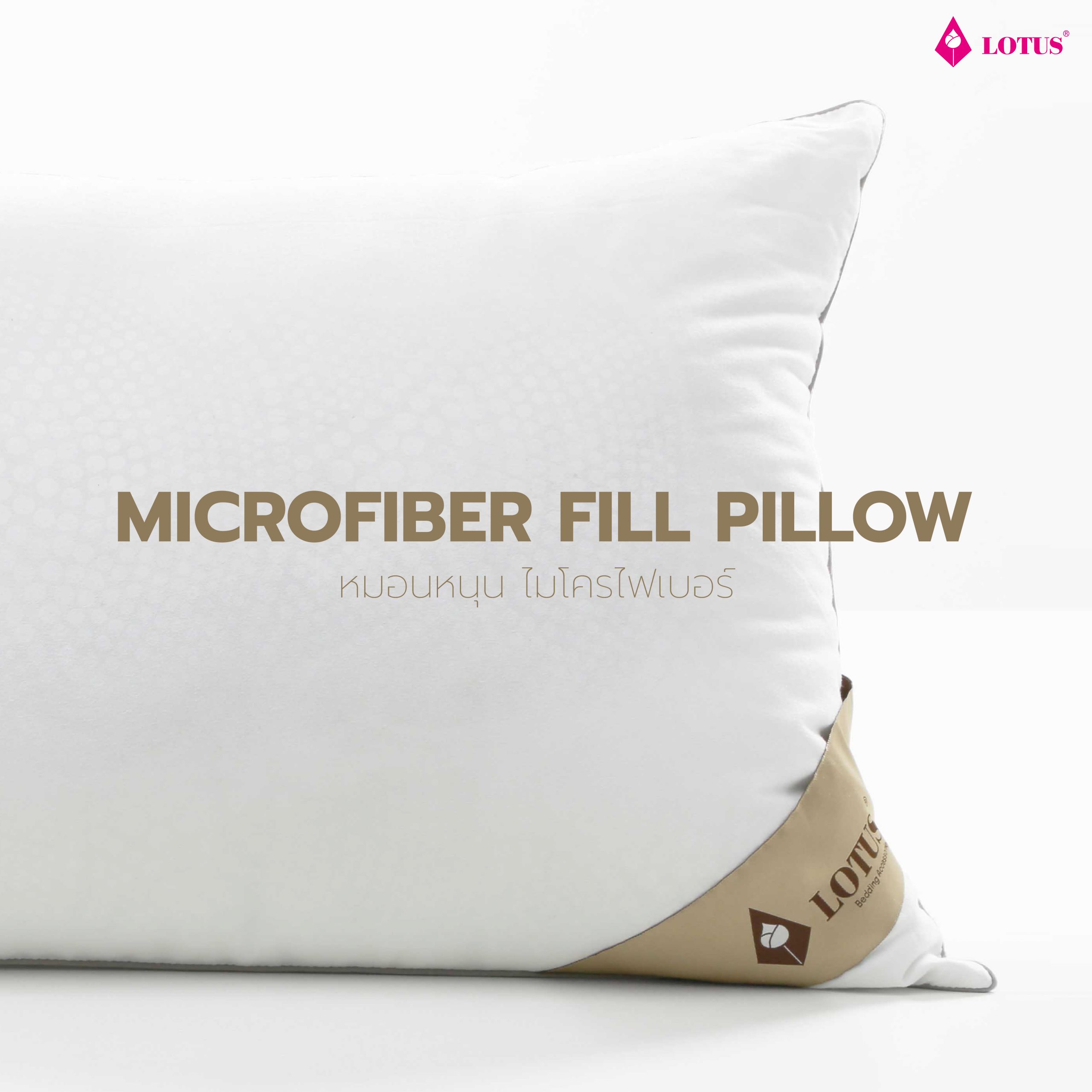 Microfiber Full Pillow Brand:Hotel Lotus 