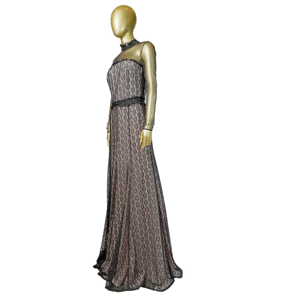 MODA DRESS ABITO 2 NERO/SPANISH