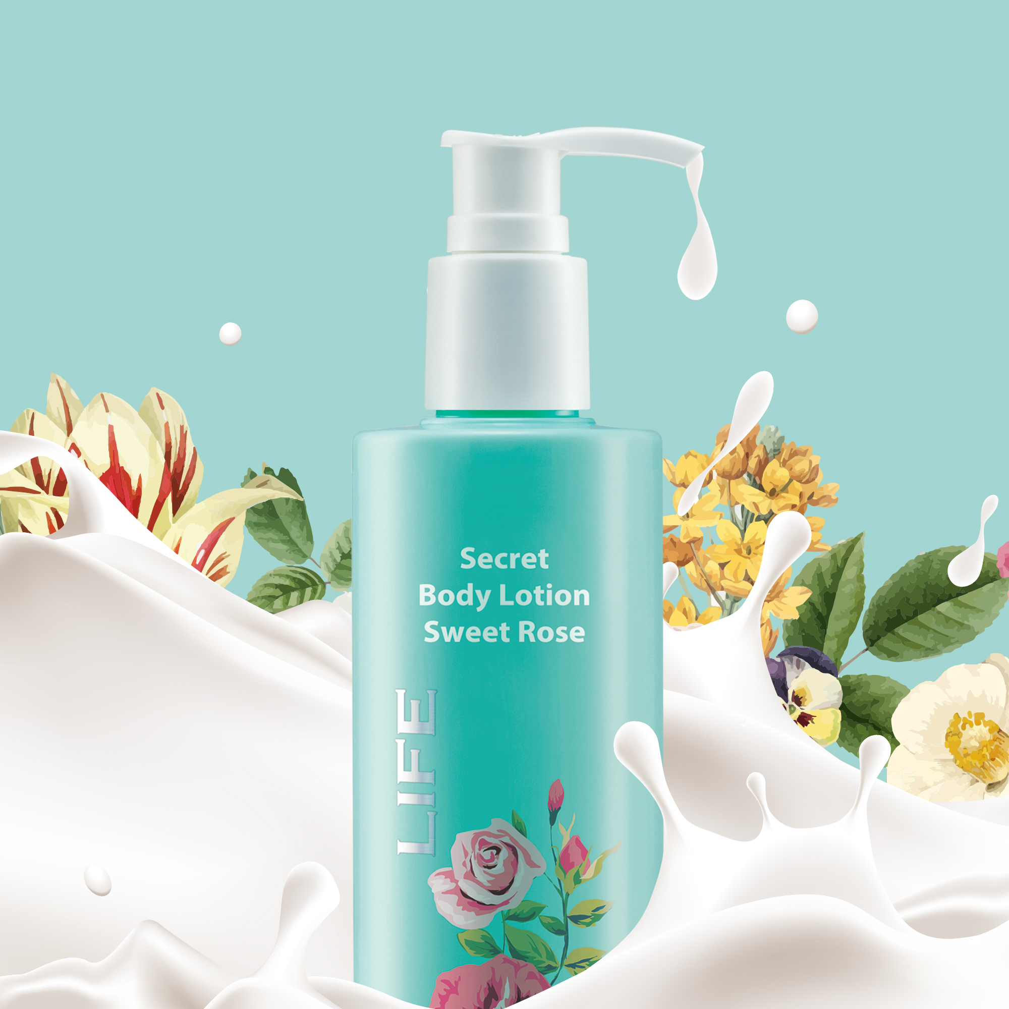 Life Secret Body Lotion (Rose)