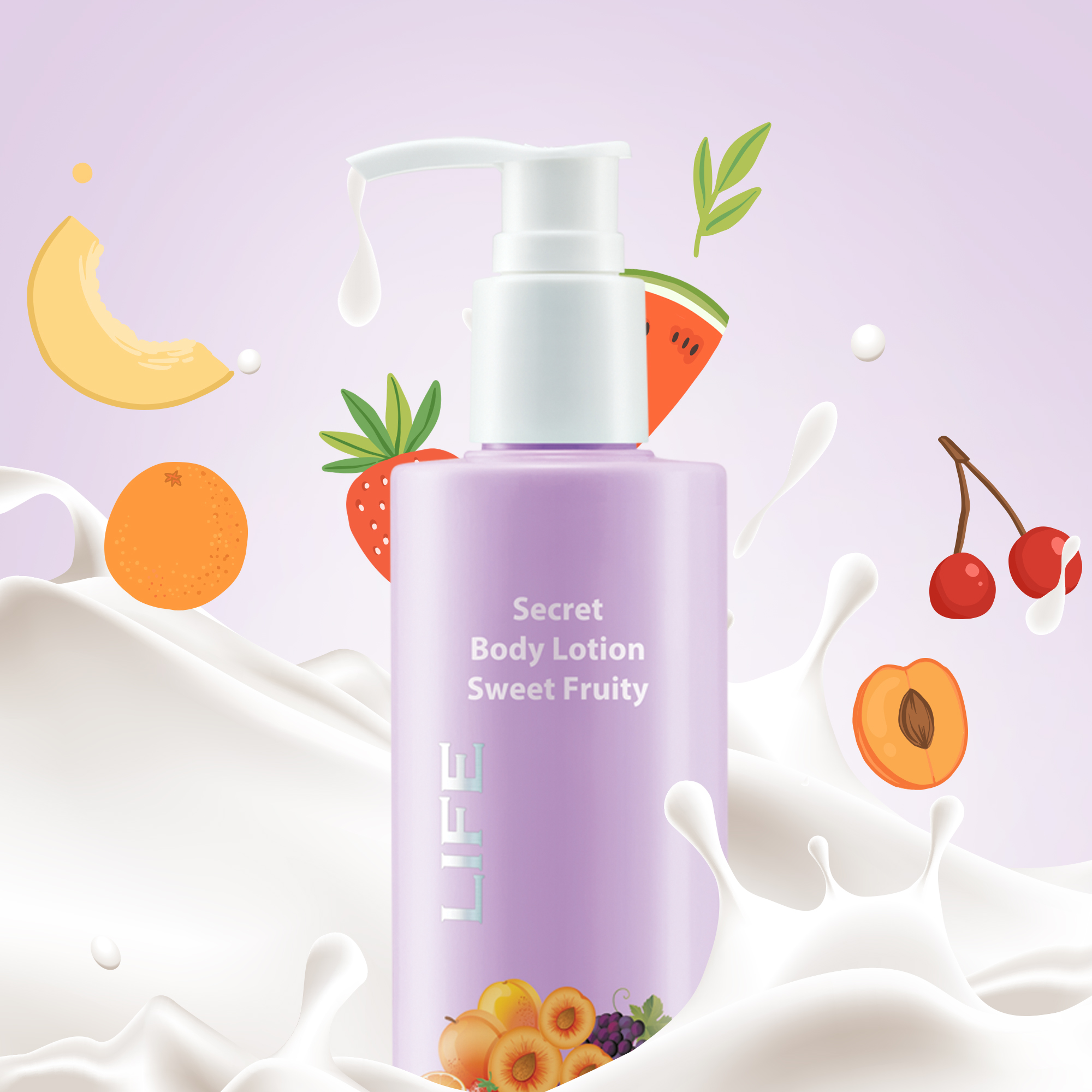 Secret Body Lotion Fruity