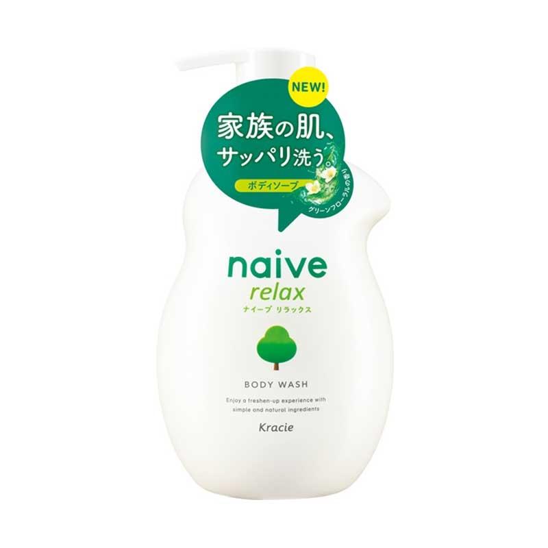 KRACIE NAIVE BODY WASH RELAX 530ML