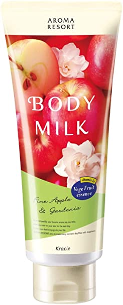 KRACIE AROMA RESORT BODY MILK FINE APPLE 200G