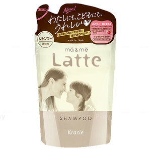 KRACIE MA &amp; ME LATTE SHAMPOO REFILL 360ml