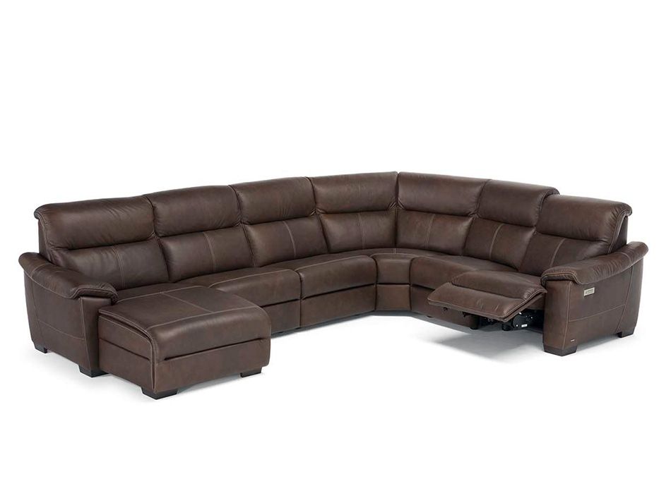 Leather-Black(Metal)Brand:Natuzzi(corner)