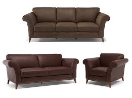 Leather-Cold Light Gray(Wood)Brand:Natuzzi(1+2+3)