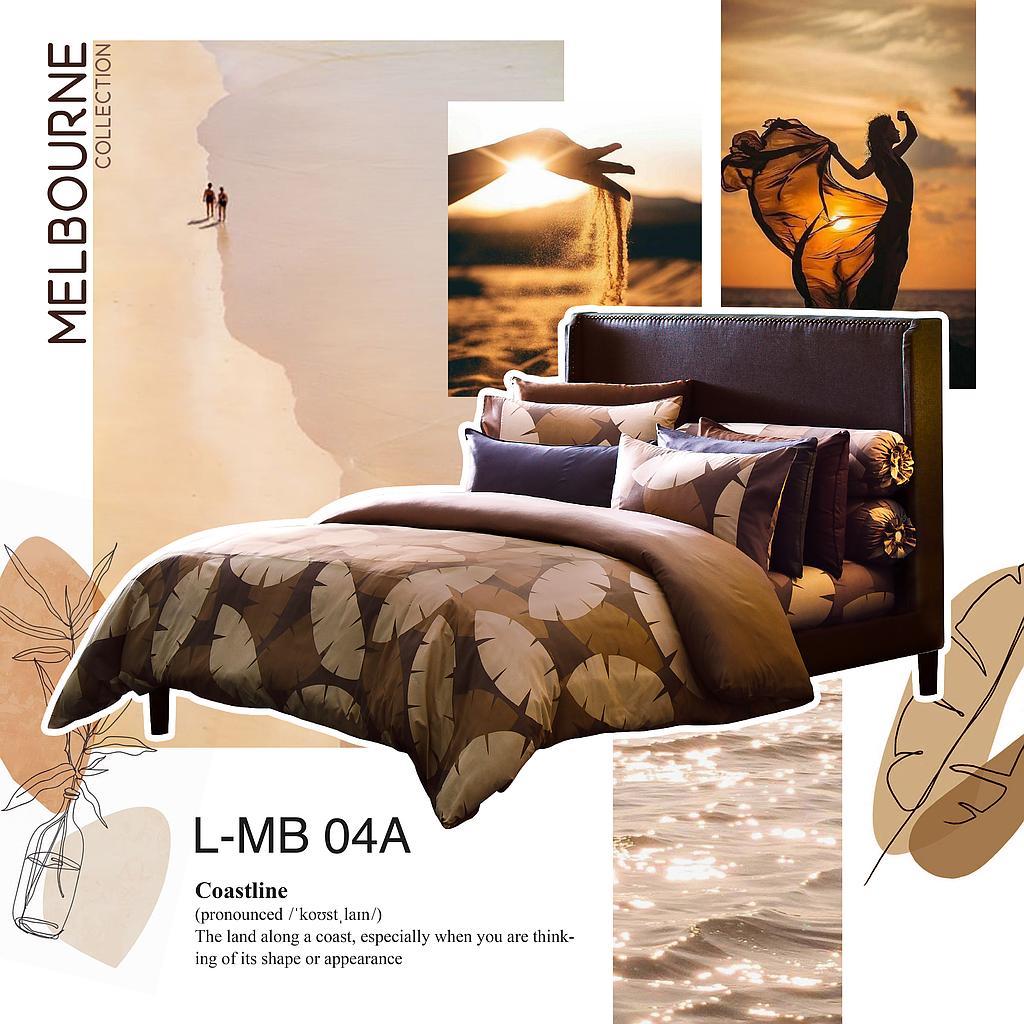 Melbourne Bed Sheet Set 5 pcs(182 * 198)cm Brand:Lotus