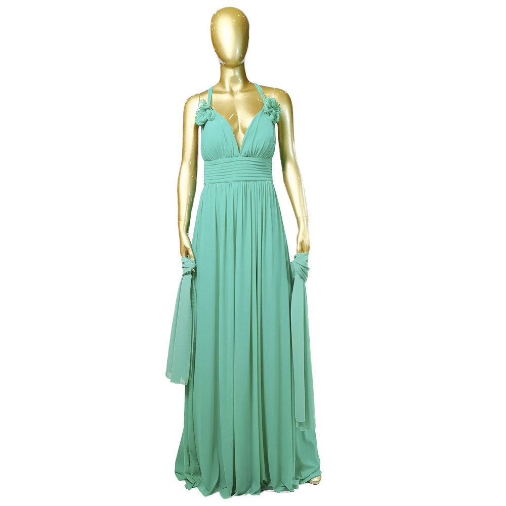 MODA DRESS ABITO 183 VERDE (42)