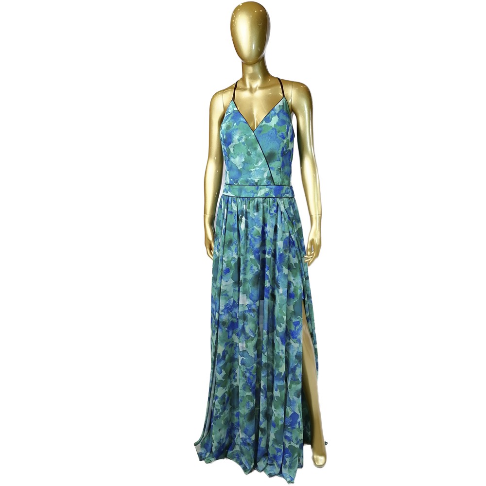 MODA DRESS ABITO+STOLA 36 FANT VERDE (48)