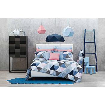 Impression Print  Bedsheet 5pcs Brand:Lotus