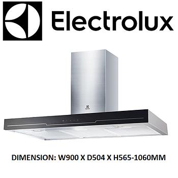 90cm Inspiration Chimney Kitchen Hood with Multi-layer Grease Filter Brand:Electrolux-Kitchen Appliance