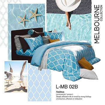 Melbourne Bed Sheet Set 3 pcs(106 * 198)cm Brand:Lotus