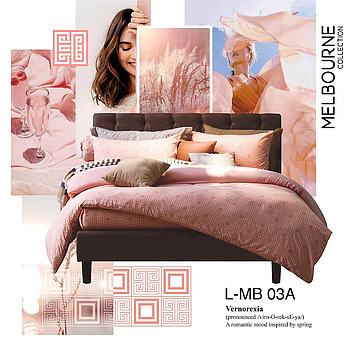Melbourne Bed Sheet Set 3 pcs(106 * 198)cm Brand:Lotus
