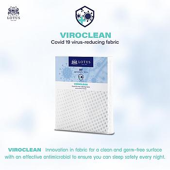 Viroclean Mattress Protector (King )-182*198 cm Brand:Hotel Lotus