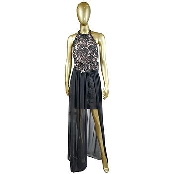 MODA DRESS ABITO 58 NERO SPANISH (44)