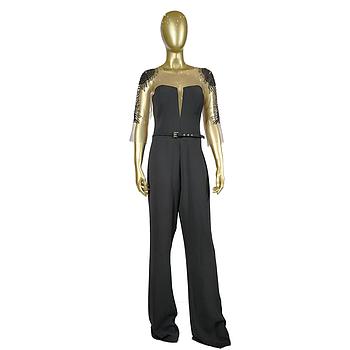 MODA DRESS TUTA+STOLA 38 NERO (44)